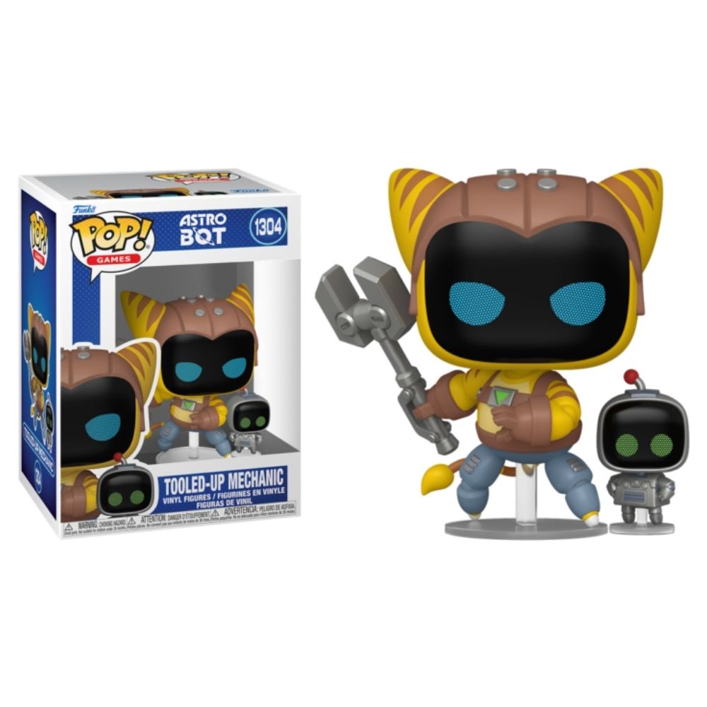 Astro Bot – Tooled-Up Mechanic Pop! Vinyl