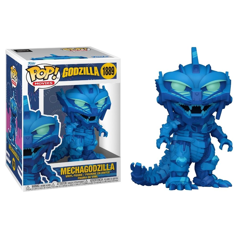 Godzilla: Retro Futurism - Mechagodzilla (Blue) Pop! Premium