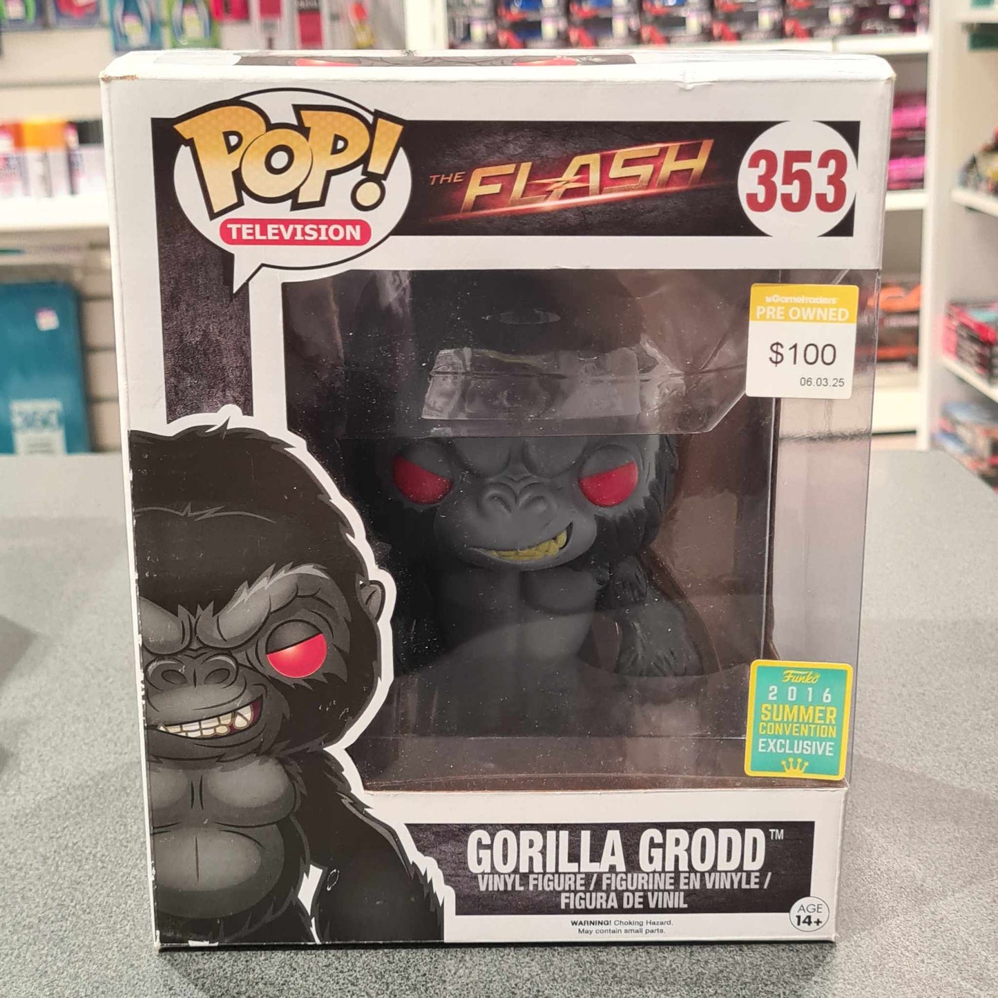 SDCC 2016 - Gorilla Grodd 6 Inch Pop! Vinyl