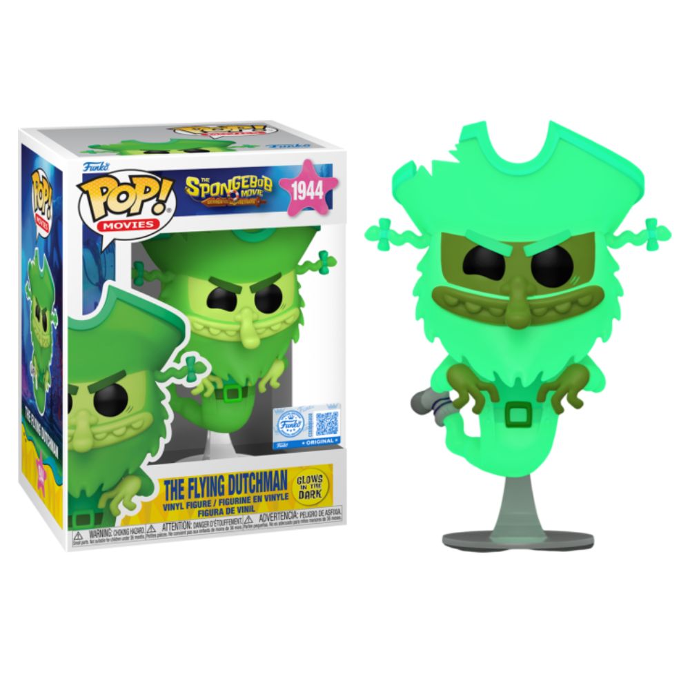 The SpongeBob Movie: Search for SquarePants (2025) - The Flying Dutchman Glow in the Dark US Exclusive Pop! Vinyl