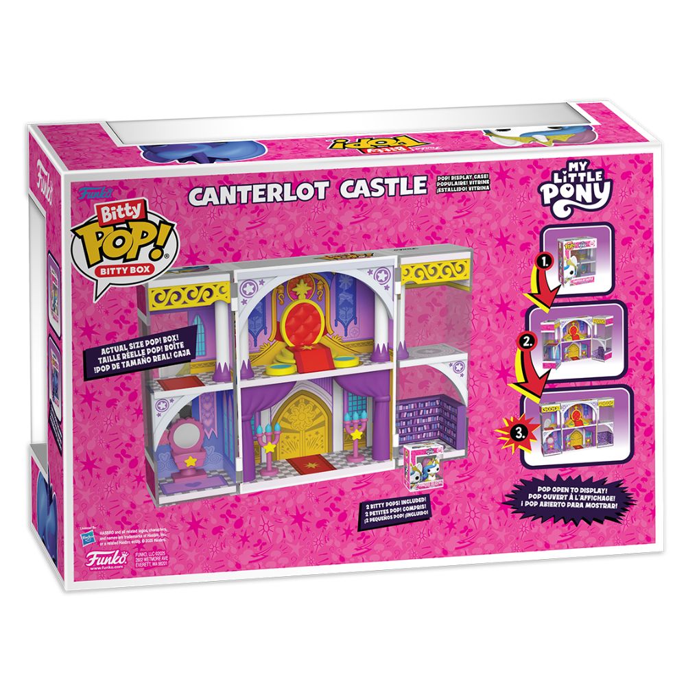My Little Pony - Canterlot Castle Bitty Pop! Vinyl Playset
