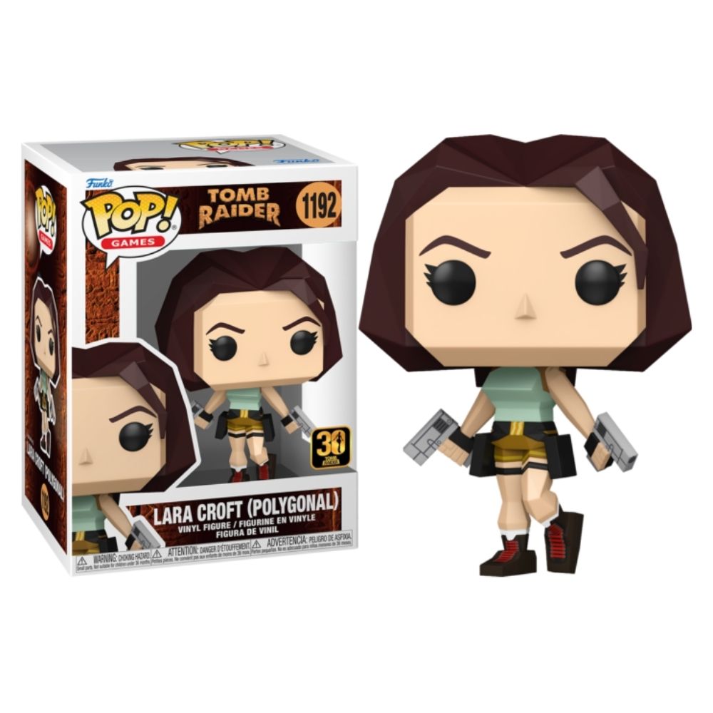 Tomb Raider (1996) - Lara Croft (Polygon) Pop! Vinyl