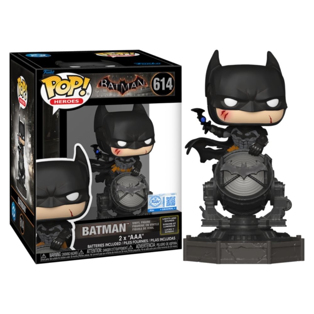 DC Comics - Batman: Arkham Knight - Batman with Light & Sound Pop! Premium