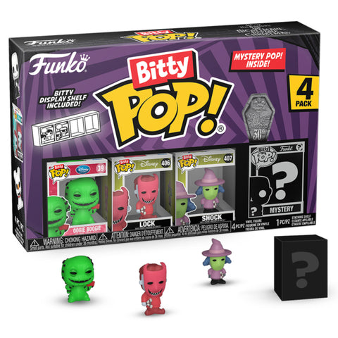 Image of The Nightmare Before Christmas - Oogie Boogie Bitty Pop! 4-Pack