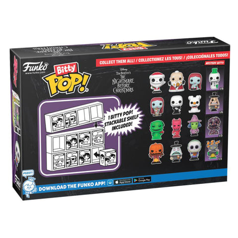 Image of The Nightmare Before Christmas - Oogie Boogie Bitty Pop! 4-Pack