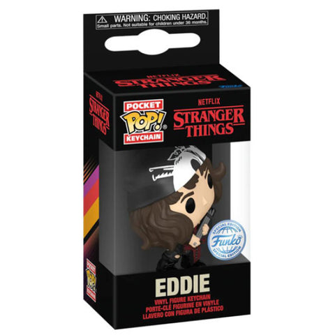 Image of Stranger Things - Eddie US Exclusive Pop! Keychain