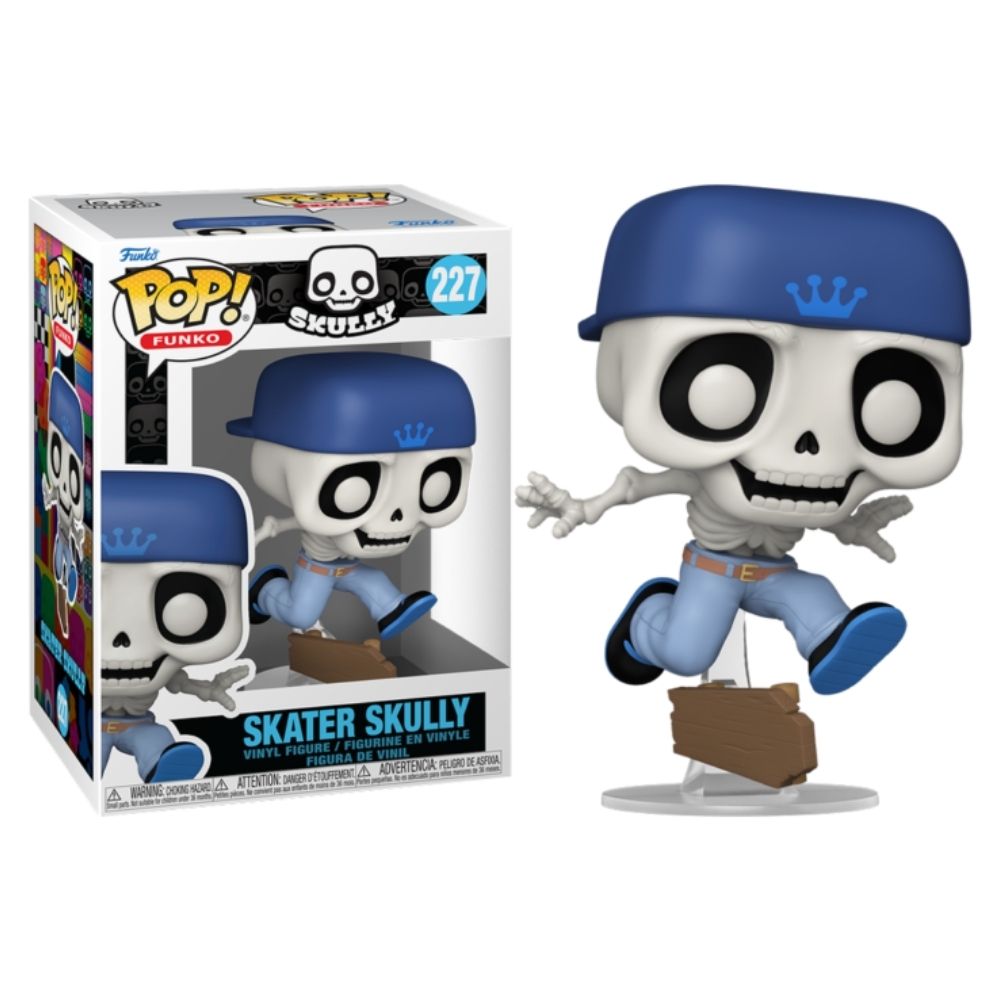 Skeleton Summer - Skater Skully Pop! Vinyl