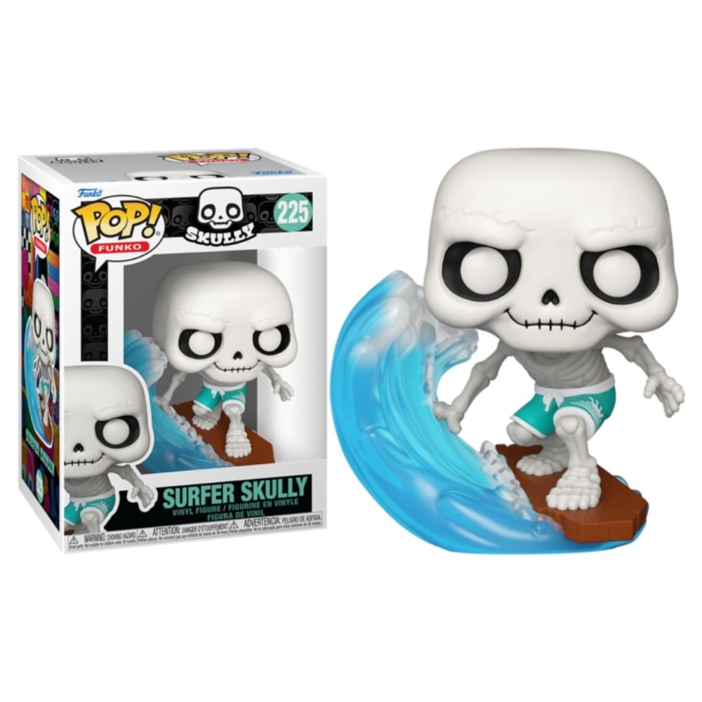 Skeleton Summer - Surfer Skully Pop! Vinyl