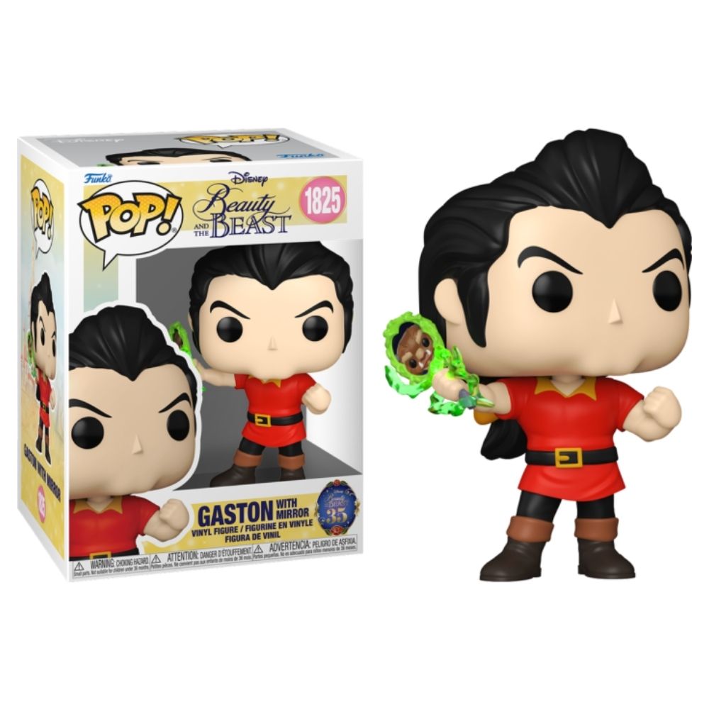 Beauty and the Beast (1991) - Gaston with Mirror Pop! Vinyl