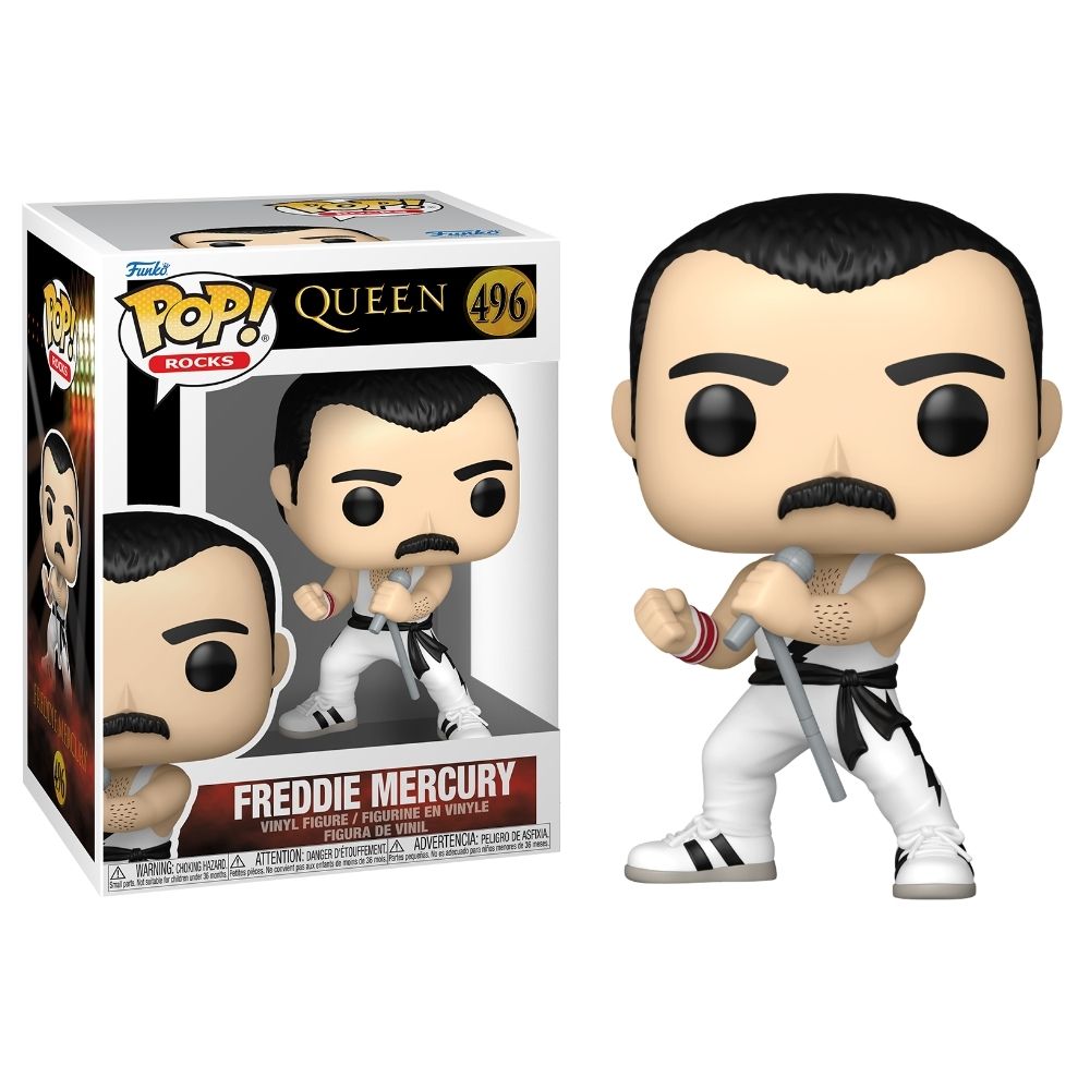 Queen - Freddie Mercury (White Singlet) Pop! Vinyl