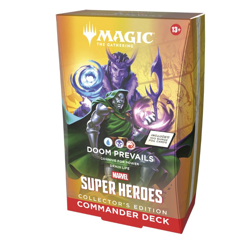 Magic the Gathering Marvel Super Heroes Collector Commander Deck - Select option in checkout comment box
