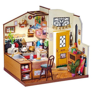 Robotime Diy Mini House Homey Kitchen