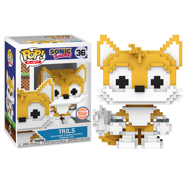 Sonic The Hedgehog - Tails 8-Bit US Exclusive Pop! Vinyl