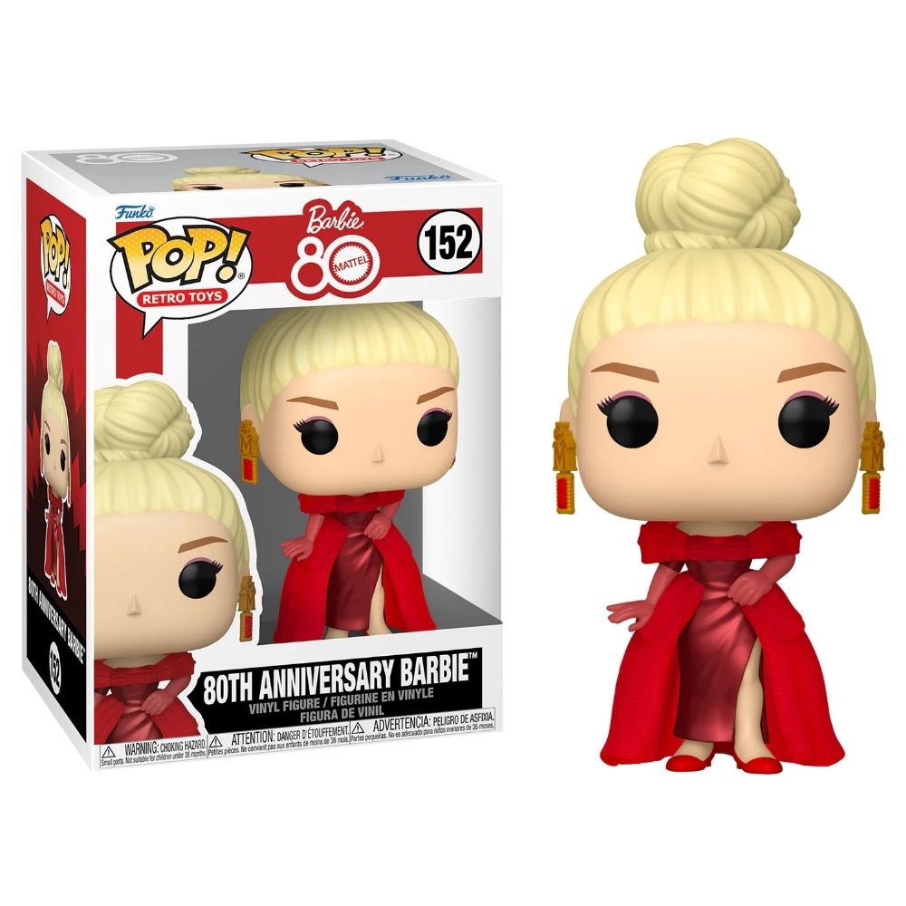 Retro Toys - Barbie 80th Anniversary Pop! Vinyl