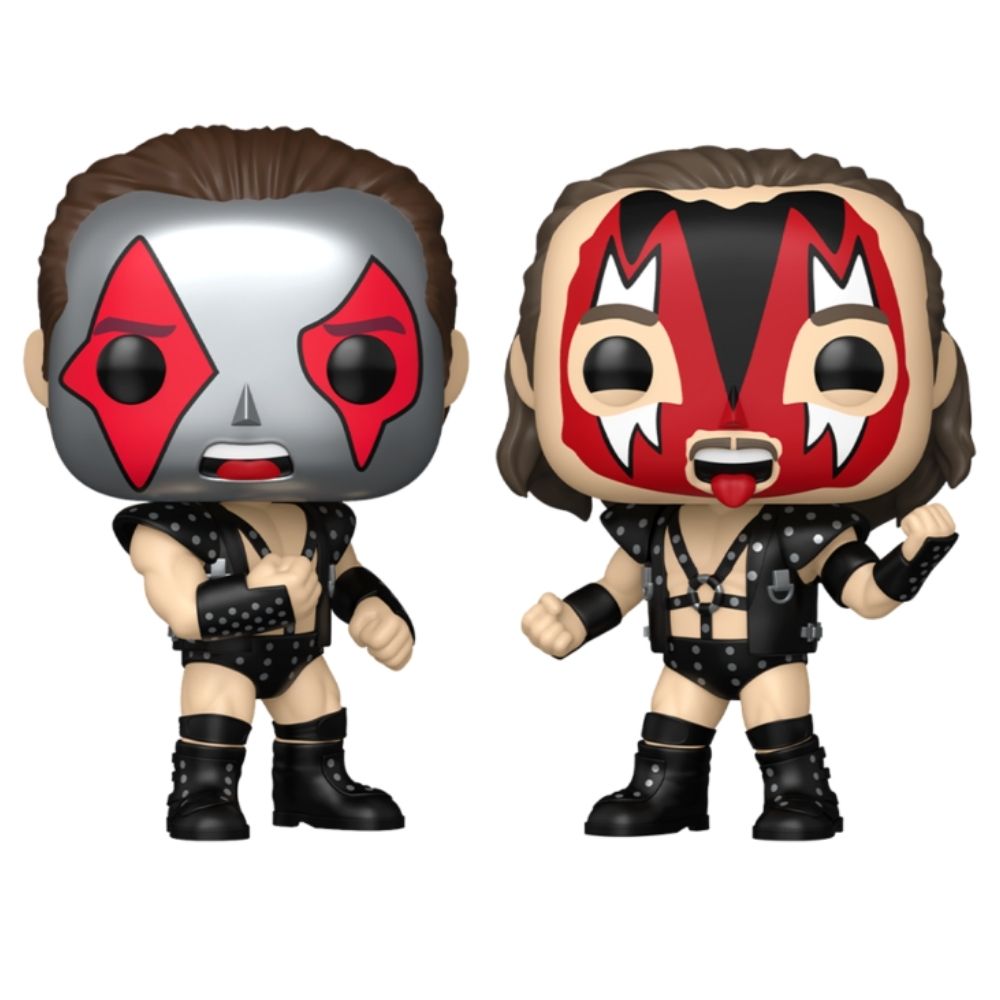 WWE - Demolition: Ax & Smash Metallic Pop! Vinyl 2 Pack