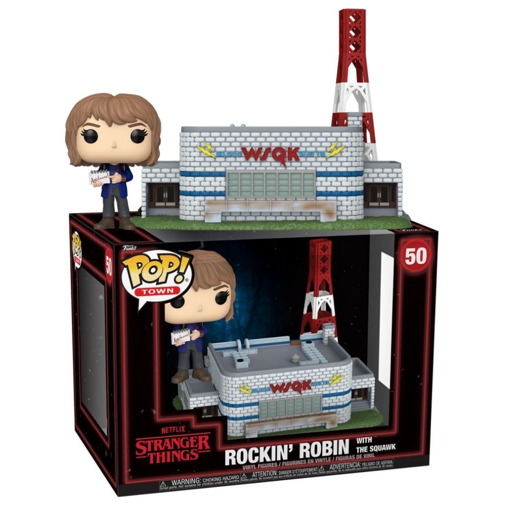 Stranger Things - Rockin' Robin with The Squawk (Season 5) Pop! Town