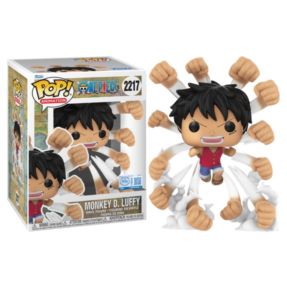 One Piece - Monkey D Luffy (Gum Gum Gatling) US Exclusive Pop! Vinyl Premium
