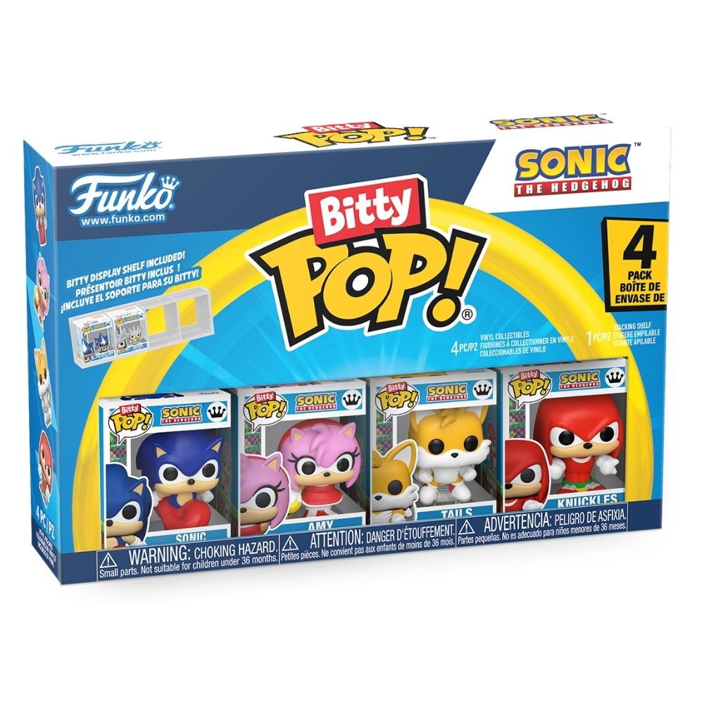 Sonic the Hedgehog - Sonic Bitty Pop! Vinyl 4 Pack