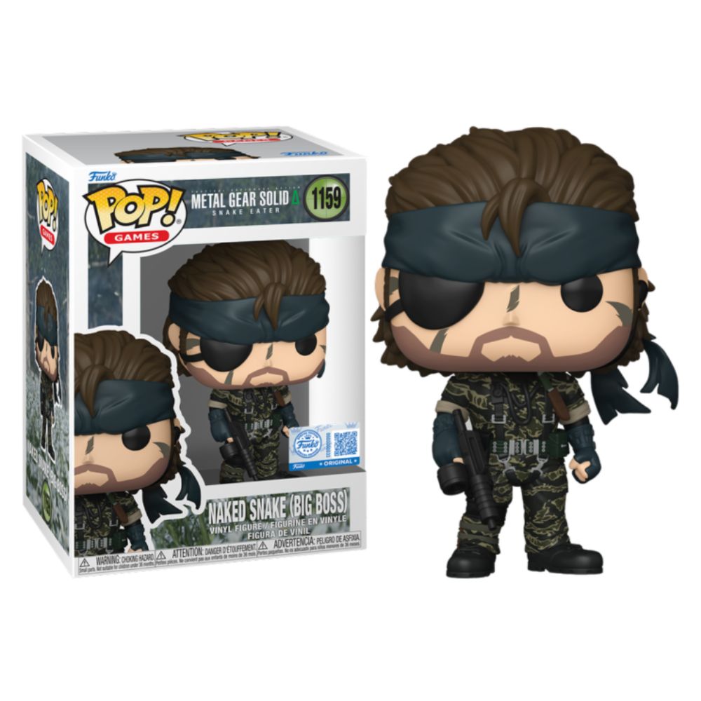 Metal Gear Solid: Snake Eater - Naked Snake (Big Boss) US Exclusive Pop! Vinyl