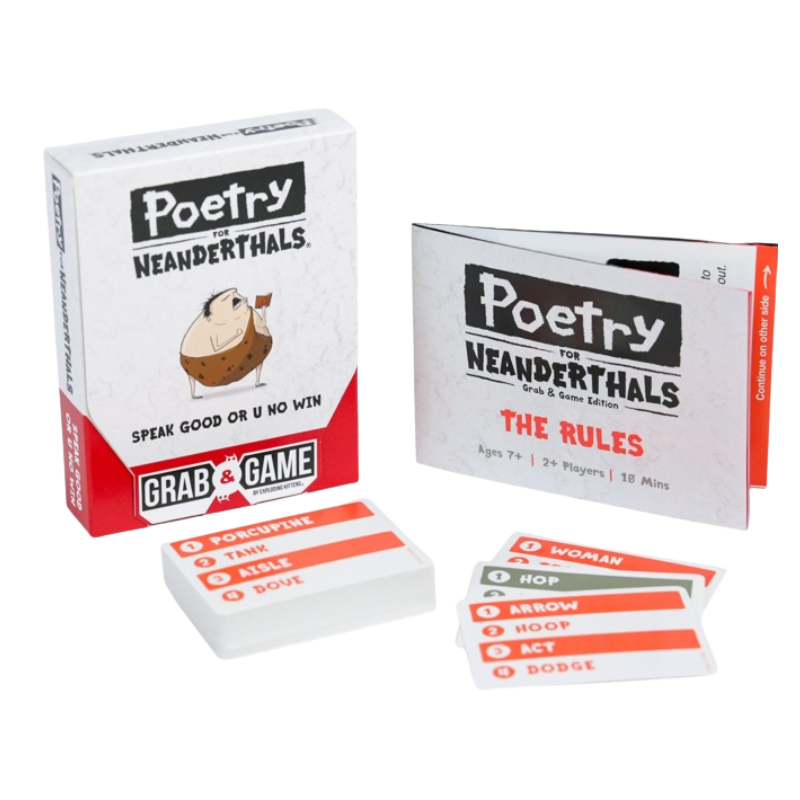 Grab & Game - Poetry For Neanderthals (by Exploding Kittens)
