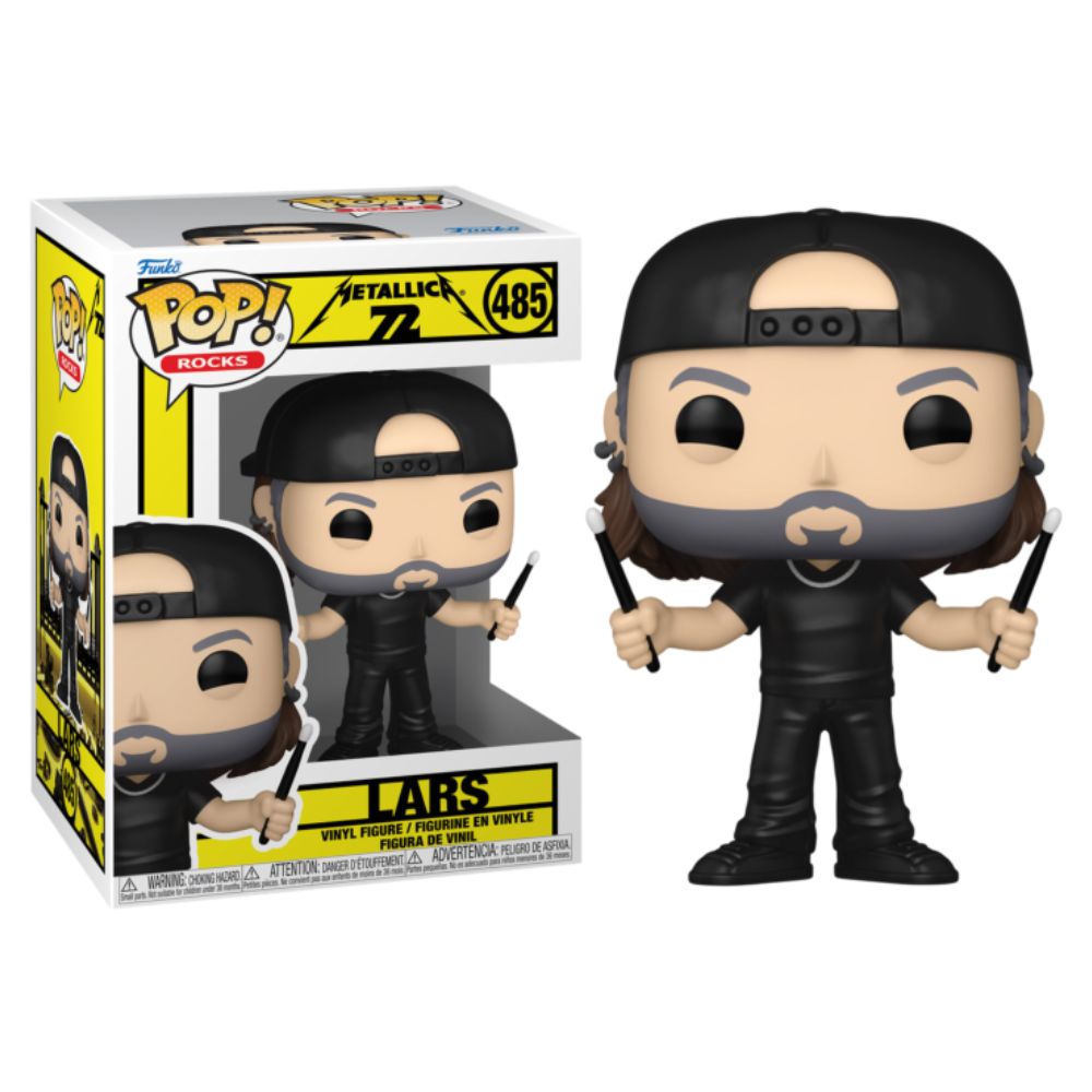 Metallica - Lars (72 Seasons) Pop! Vinyl