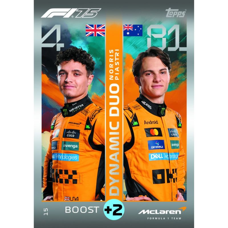 F1 Turbo Attax 2025 Booster (24 Boosters)