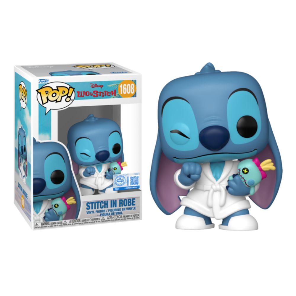 Lilo & Stitch - Stitch in Robe Pop! Vinyl