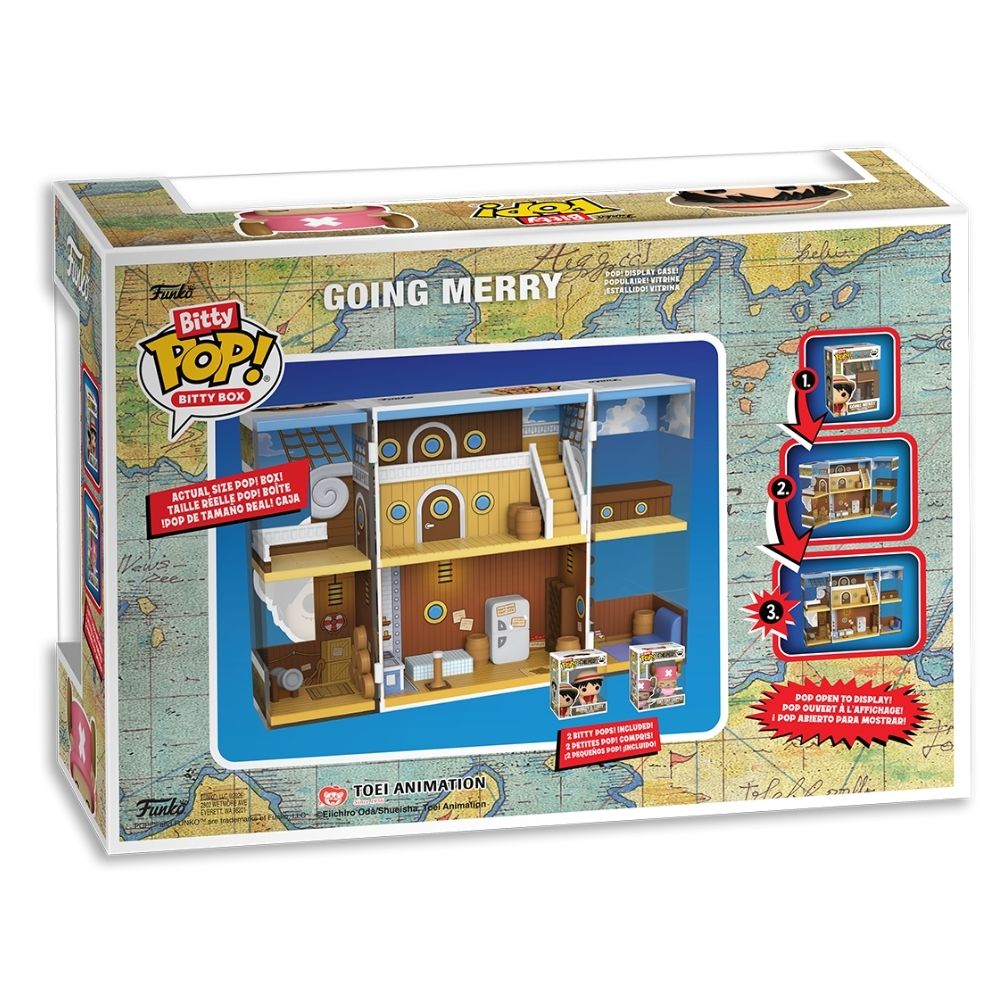 One Piece - Going Merry Bitty Pop! Vinyl Box Playset