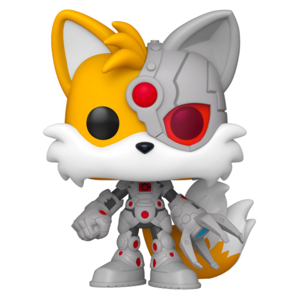 Justice League x Sonic the Hedgehog - Tails as Cyborg Pop! Vinyl