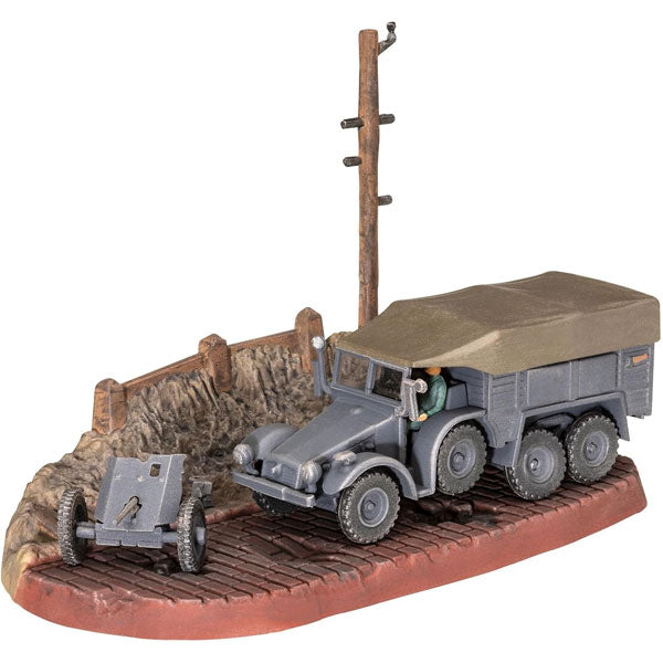 Revell Model Set Krupp Protze KFZ 69 with 3,7cm PaK