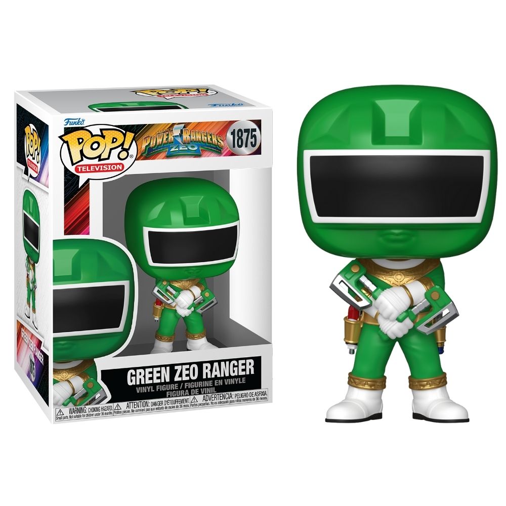 Power Rangers Zeo - Green Zeo Ranger Pop! Vinyl