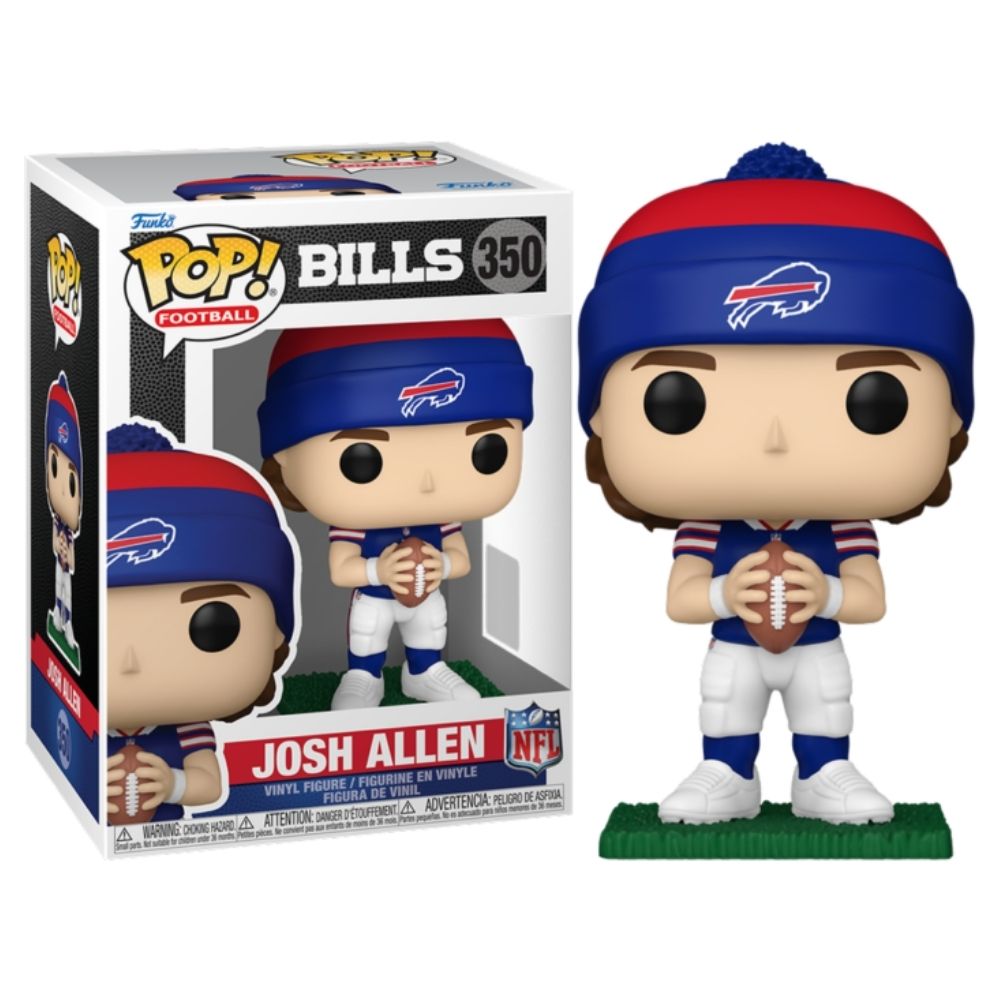 NFL Football - Josh Allen with Beanie Buffalo Bills Pop! Vinyl