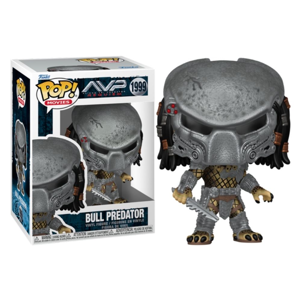 Alien vs Predator: Requiem - Bull Predator Pop! Vinyl