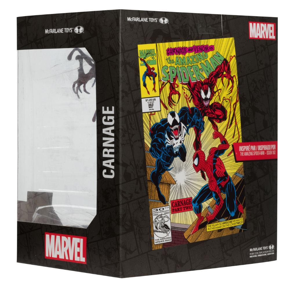 Marvel - Carnage "The Amazing Spider-Man #362" 1:10 Figure