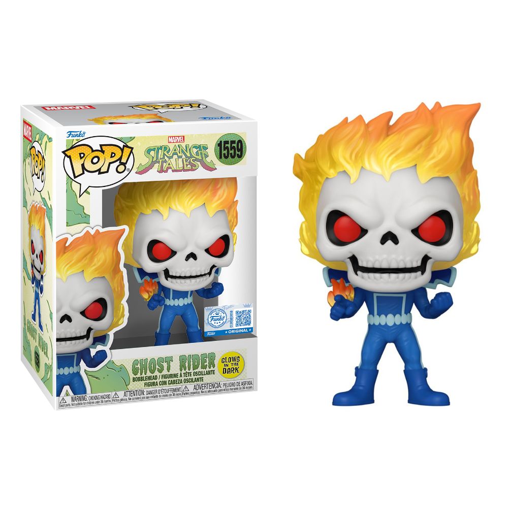Marvel: Strange Tales - Ghost Rider Glow In The Dark Pop! Vinyl