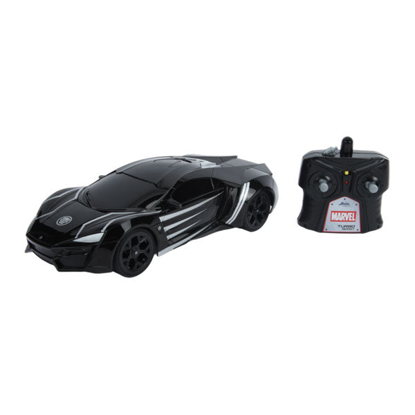 Marvel Lykan Hypersport (Black Panther) 1:16 Remote Control Car