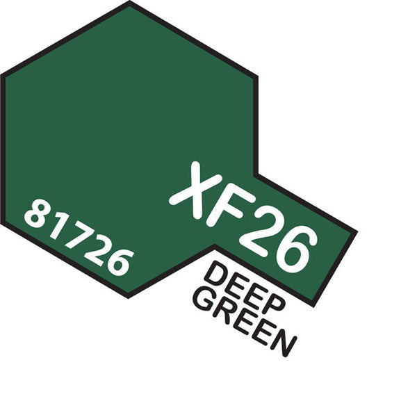 Tamiya Acrylic Mini Xf-26 Deep Green
