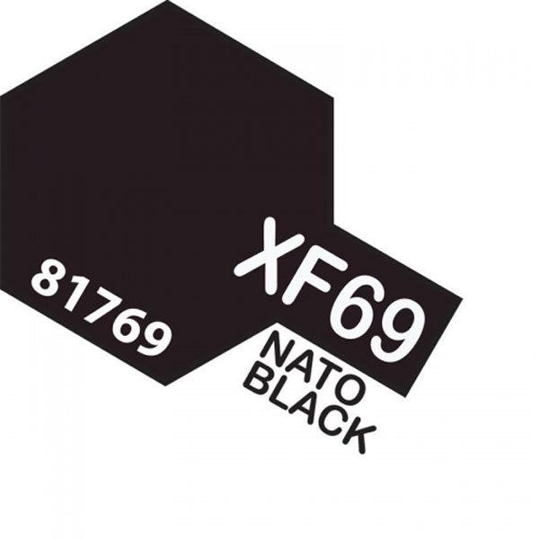 Tamiya Acrylic Mini Xf-69 Nato Black