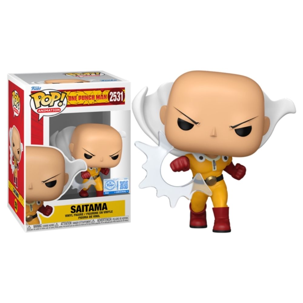 One-Punch Man - Saitama (Punching) US Exclusive Pop! Vinyl
