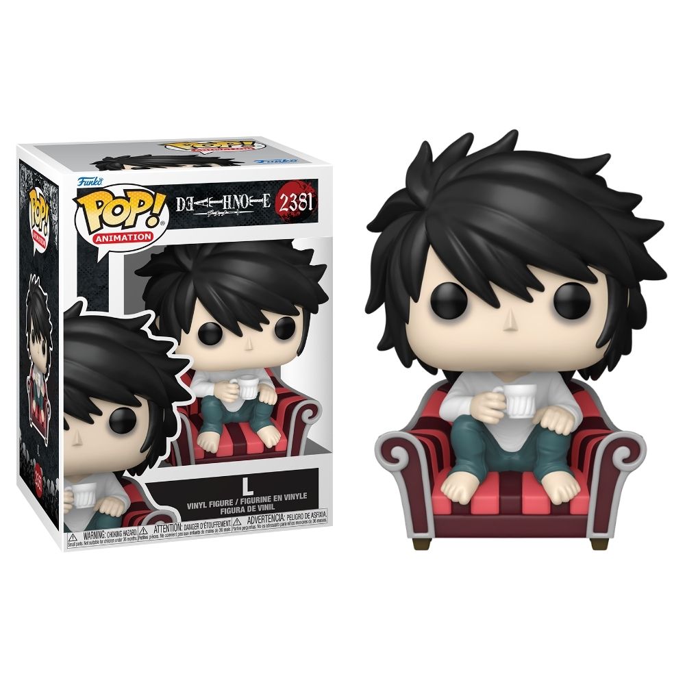 Death Note - L on Chair Pop! Vinyl