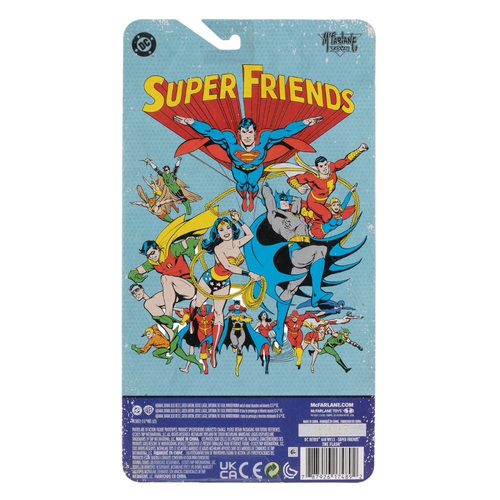 DC - The Flash Retro 6 McFarlane Inch Action Figure