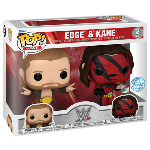 Image of WWE - Edge & Kane US Exclusive Pop! Vinyl 2 Pack