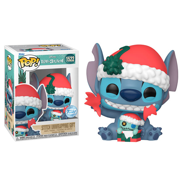 Lilo & Stitch - Stitch Unwrapping Gift US Exclusive Pop! Vinyl
