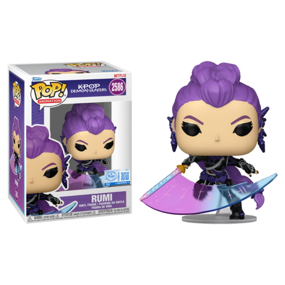 K-Pop Demon Hunters – Rumi (Huntrix) US Exclusive Pop! Vinyl