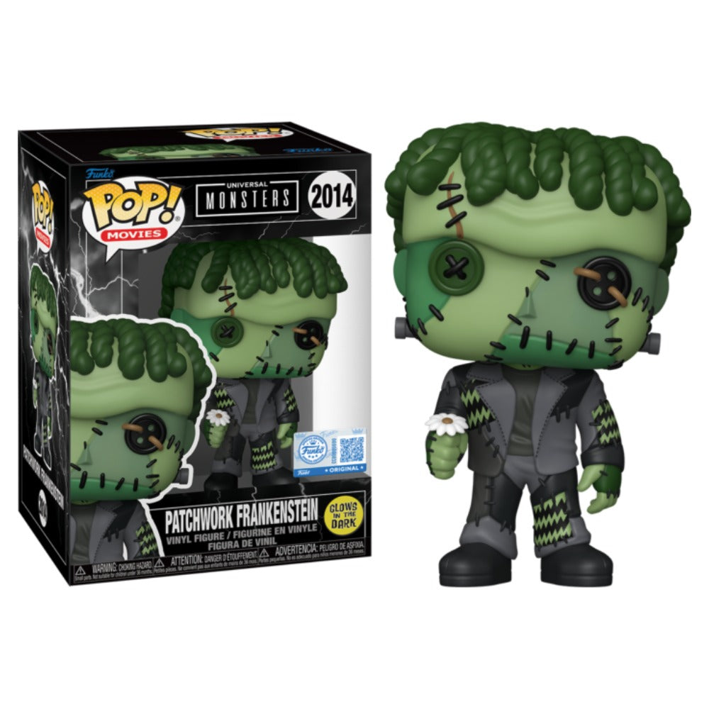 Universal Monsters - Patchwork Frankenstein Glow in the Dark US Exclusive Pop! Vinyl
