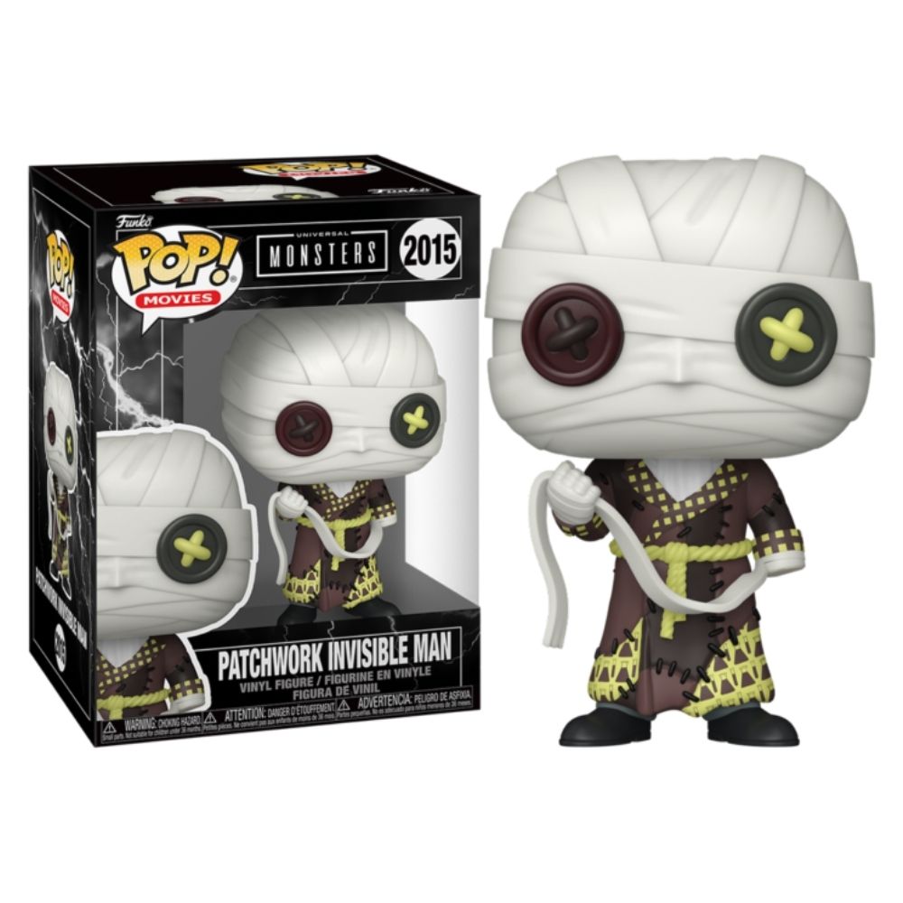 Universal Monsters - Patchwork Invisible Man Pop! Vinyl