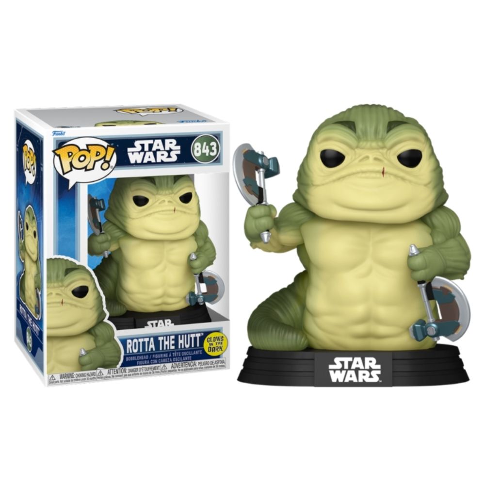 Star Wars: The Mandalorian & Grogu (2026) – Rotta the Hutt Glow in the Dark Pop! Vinyl