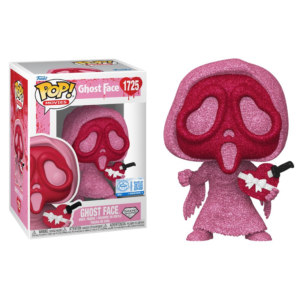 Scream - Ghostface Valentines Diamond Glitter US Exclusive Pop! Vinyl