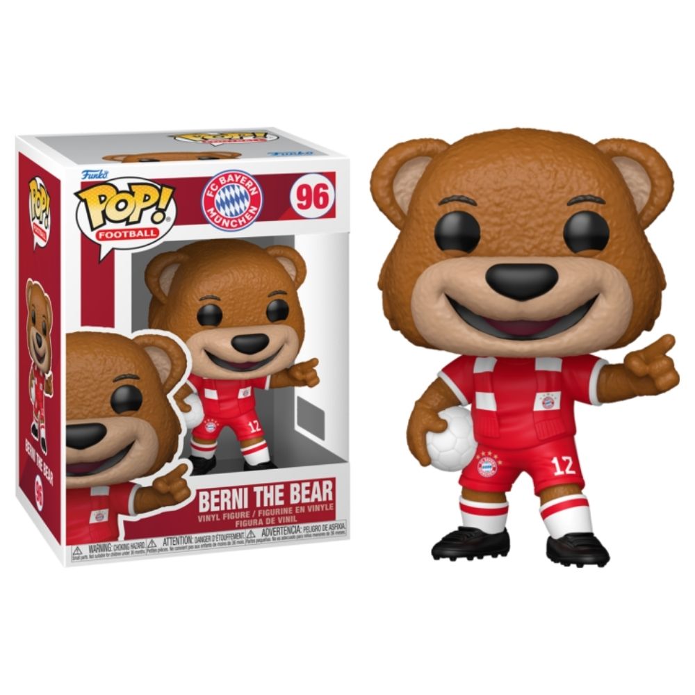 Football (Soccer): Bayern Munich - Berni The Bear Pop! Vinyl