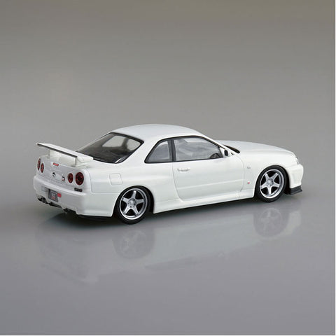 Image of The Snap Kit 1/32 Nissan R34 Skyline GT-R Custom Wheel (White Pearl)